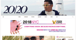 Desktop Screenshot of 2020mag.com